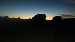 Sunset at Devils Marbles