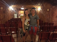 In a church in Coober Pedy