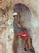 Making a smooth descent in an opal mine