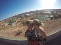 The view of Coober Pedy, or are you not watching that?