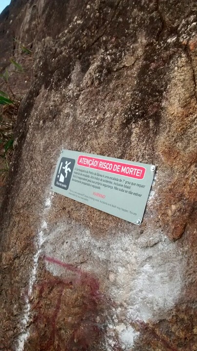 A comfortable thought before you start the climb