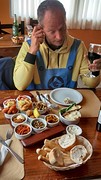 Which dish to take first?