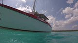 Zeilen op het meer van Bacalar