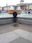 Trafalgar Square selfie