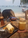 22. Ontbijt burrito aan het strand
