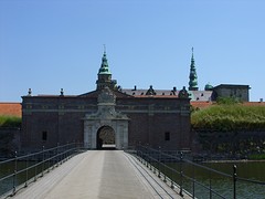 het Kronborg Slot. Hamlets kasteel van Helsingør
