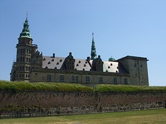 het Kronborg Slot. Hamlets kasteel van Helsingør