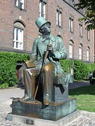 standbeeld van Hans Christian Andersen