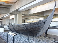 oud viking schip