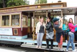 Cable Car bij Lombard Street