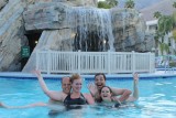 zwembad van hotel in Palm Springs