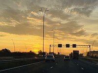 Mooie lucht bij Eindhoven