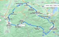 Gereden route