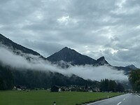 lage wolken
