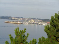 In de verte Portonovo.
