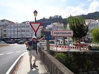 Pontedeume….ons einddoel van de dag.