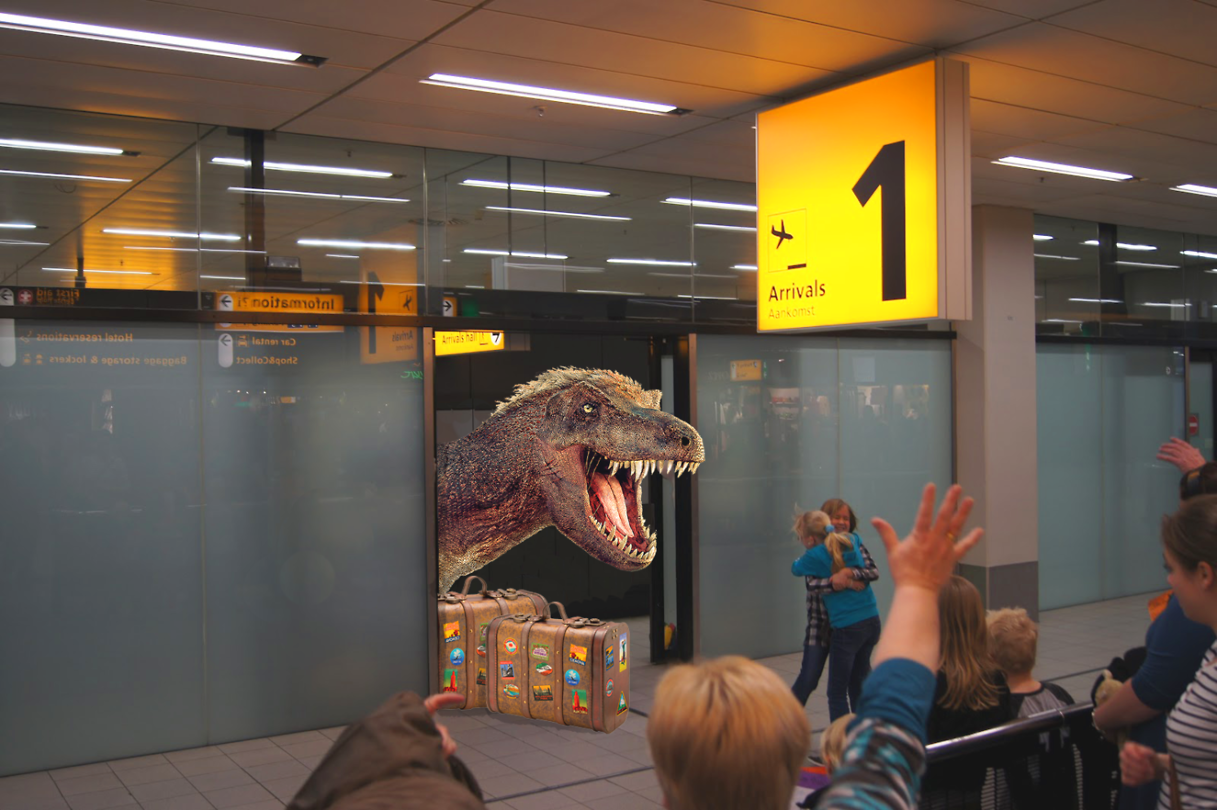 Trix op schiphol