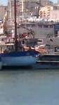 Bij de werf in Portimao