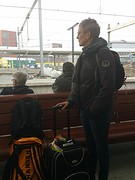 Onderweg naar Schiphol. travellotravellotravelling light, eywes wide open for the future (Neil young)