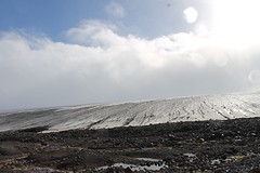 aan de voet van de Vatnajokull