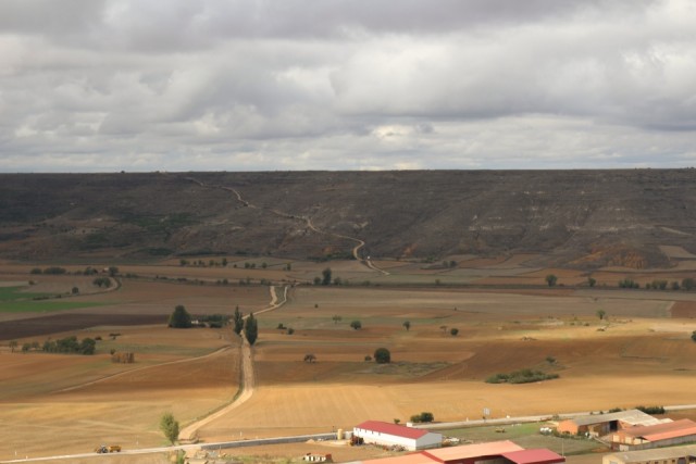 Pelgrimsweg van castrojeriz de camino santdiago   Lopend