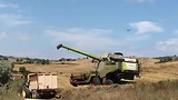 Oogst combine.