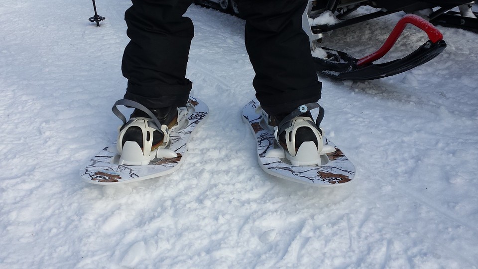 Zo ziet een sneeuwschoen er uit