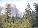 Yosemite park: uitzicht op El Capitan