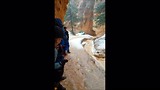 Flash flood in Bryce Canyon