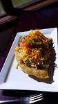 Navajo Taco (halve) bij Cameron Trading Post