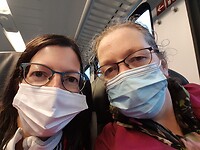 terug met de trein