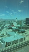 Uitzicht uit hotel in Las Vegas
