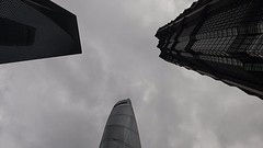 Drie torens in Pudong