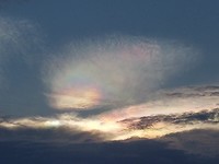 Kleurrijke wolk