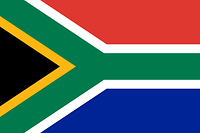 Vlag van Zuid Afrika