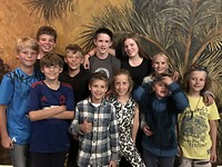 Kids groepsfoto