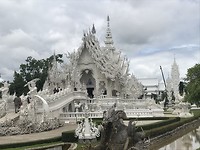 Witte tempel in Chiang Rai