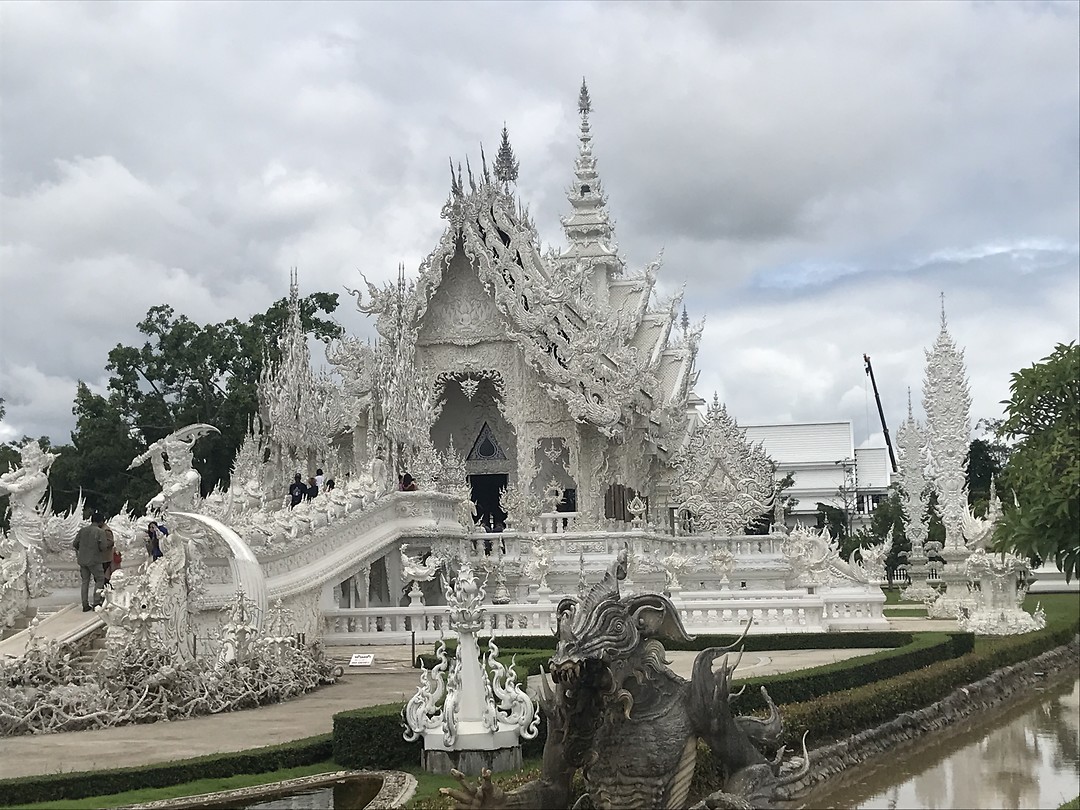 Witte tempel in Chiang Rai