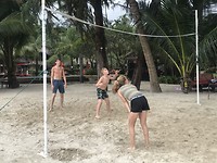 Beachvolleybal op Koh Chang