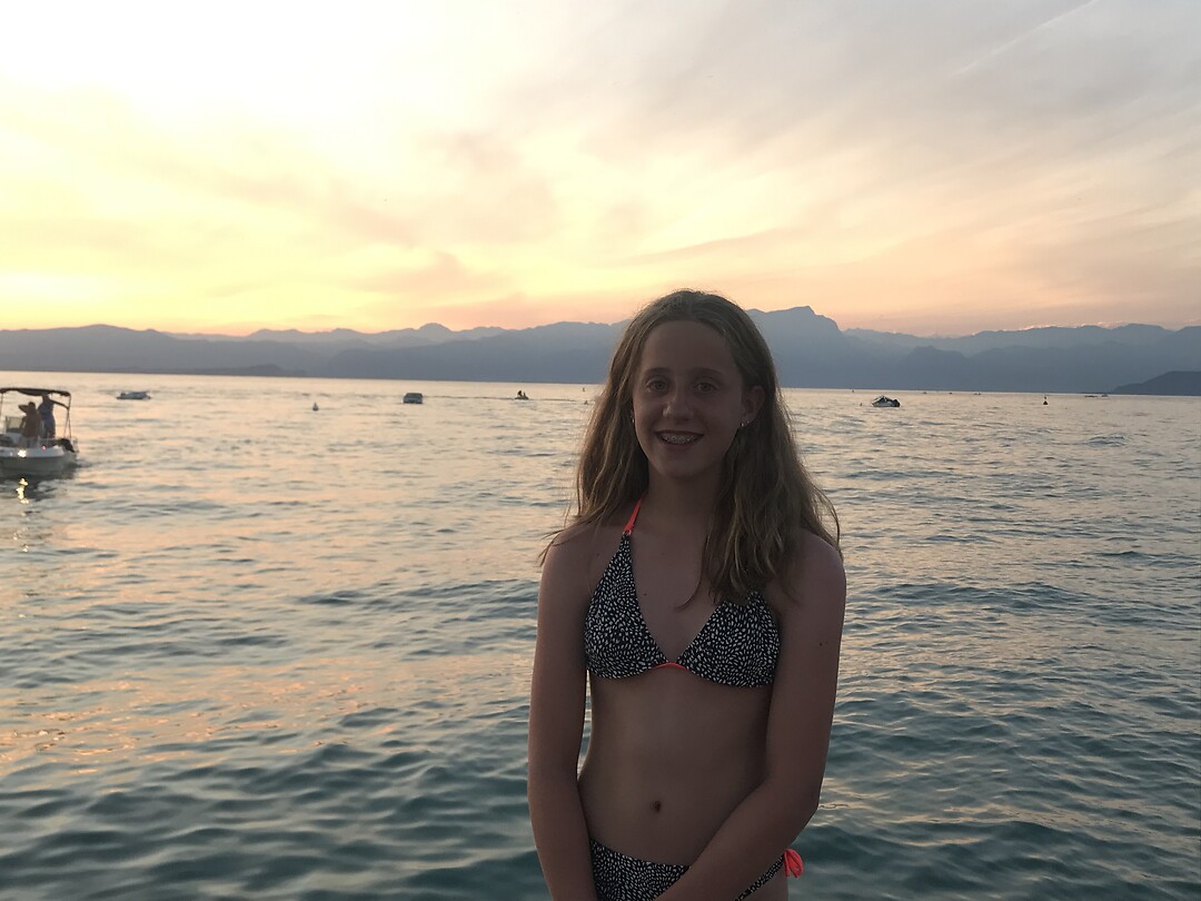 Zonsondergang Gardameer