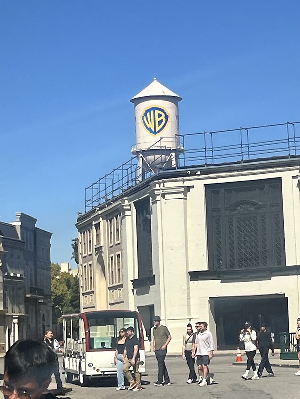 Iconische watertoren Warner Bros
