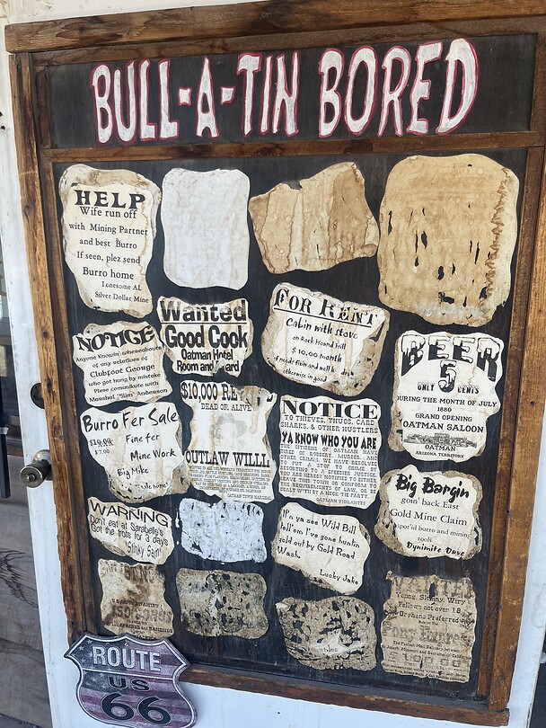 BULL-A-TIN BORED