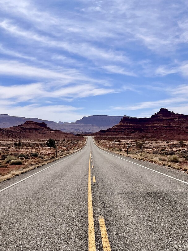 Onderweg naar Capitol Reef