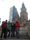 Santiago, 8.30 uur ,we zijn de eersten !