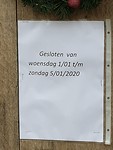 Museum dicht!