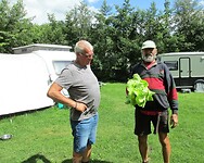 We krijgen van de camping heerlijk verse botersla
