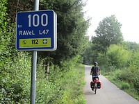 De eerste 100 km zitten erop