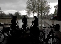 We kunnen gelukkig schuilen voor een wolkbreuk