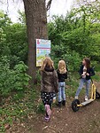 Op de camping lossen we de puzzeltocht op