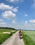 Langs de wijnvelden van St Martinus
